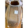 Image 3 : Art Pottery Vase, Abstract Circle Motif