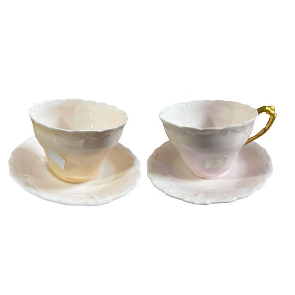 2 Set of Paragon Bone China Cup & Saucer