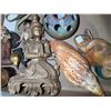 Image 2 : Assorted Sculptures, Wooden Carvings, Shell, and More