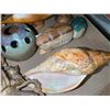 Image 3 : Assorted Sculptures, Wooden Carvings, Shell, and More
