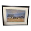 Image 1 : Signed Limited Edition Print 421/480 - "Old Homestead" Prairie Farm Scene, Framed