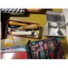 Image 3 : Collection of Vintage Decorative Storage Tins, Trinket Boxes, Tools & Sewing Items