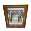 Image 1 : Framed Antique Fashion Plate Print - Edwardian Men’s Suits, "No. 455 Three-Button Straight 