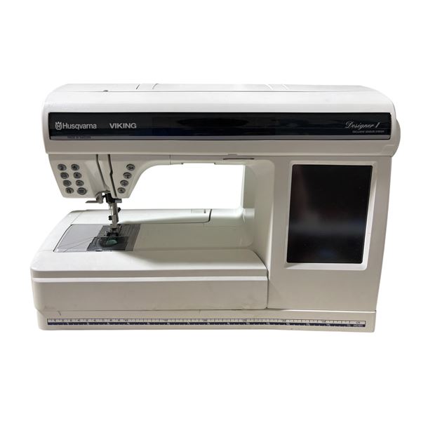 Husqvarna Viking Designer I Sewing Machine w/ Case
