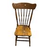 Image 1 : Group of 3 Vintage Carved Back Wooden Chairs