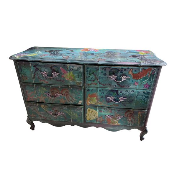 Dresser: Under the Sea Theme, H32" x W49" x D18"