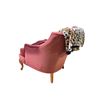 Image 3 : Pair of Vintage Red Armchairs, Approx. H31" x W27" Each
