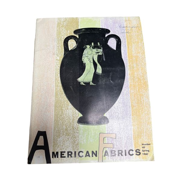 "American Fabrics" Magazine, Number 49, Spring 1960