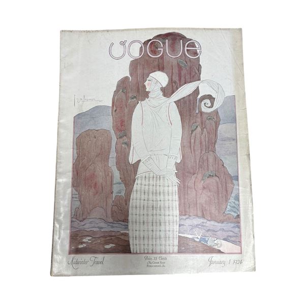 Vogue Magazine, "Midwinter Travel," January 1, 1924