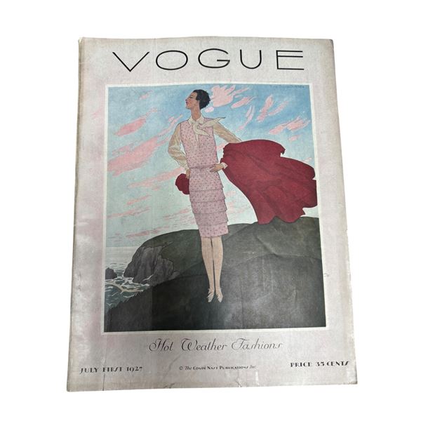 Vogue Magazine, "Hot Weather Fashions," July First 1927