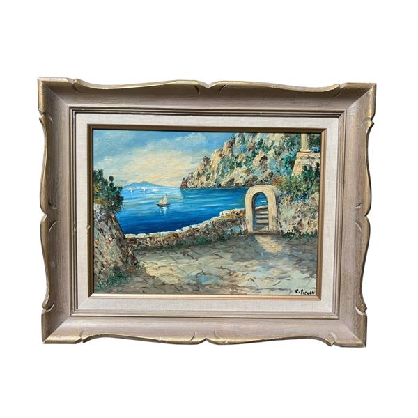 Entrance to Capri C.Picutti Appraisal $200 (Art - 11x15)