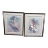 Image 1 : Group of 2 Portraits of Women (Art - x2 - 17x21)