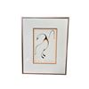 Image 1 : Loon Dancing - 7 1/2 x 11 Clemence Wescoupe /79 Appraisal $100