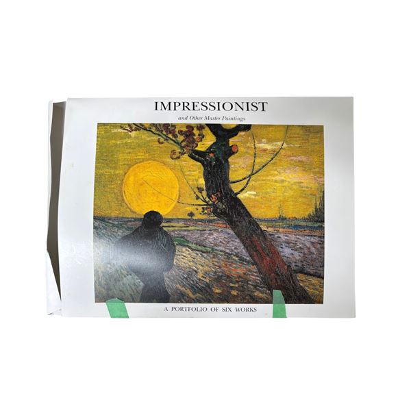 Group of Impressionist & other Master Paintings Portfolio of Works