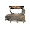 Image 1 : Antique Cast Iron Sad Iron with Wood Handle