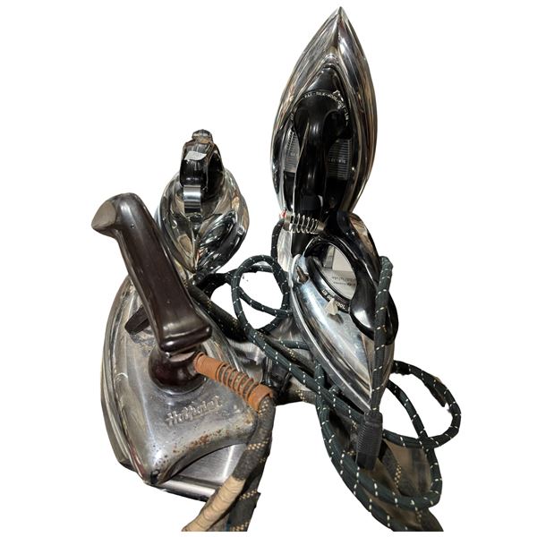Group of Vintage Electric Irons (4 Pieces)