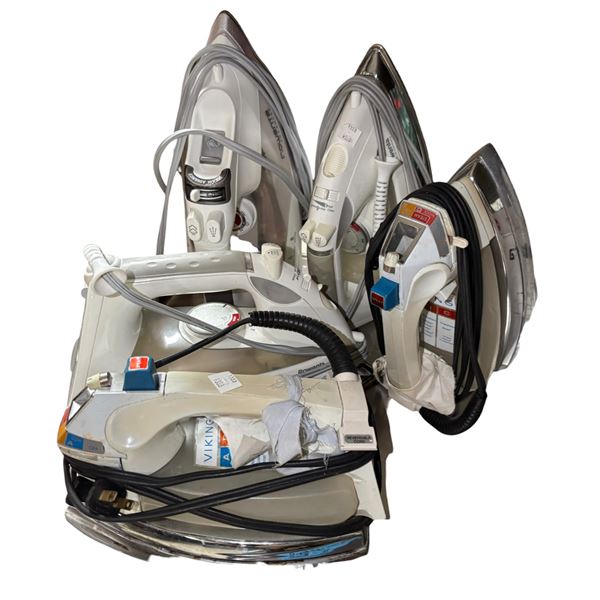 Group of Various Electric Irons (5 Items)