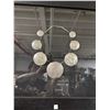 Image 4 : Framed Display of Tribal-Style Silver Statement Necklaces