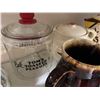 Image 2 : Assorted Pottery & Ceramics: Teapots, Vases, and Sugar Bowl