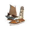 Image 1 : Model Boats and Nautical Lighthouse Decor