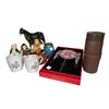 Image 1 : Porcelain Figurines, Teapot, Cloisonné Jar & Palace Museum Jewelry Set