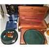 Image 2 : Assorted Wooden & Leather Jewelry/Trinket Boxes