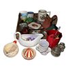 Image 1 : Mixed Lot of Vintage Smalls: China, Glassware & Kitchen Collectibles