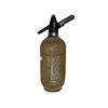 Image 1 : Vintage Gold Wire Mesh Soda Siphon Bottle