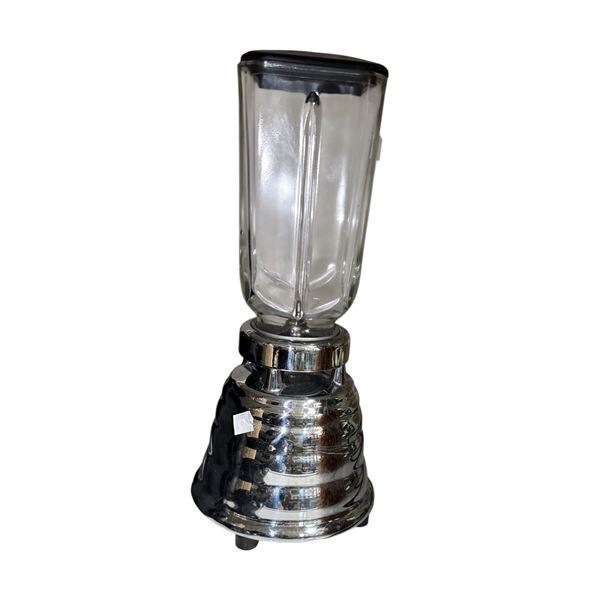 Vintage Chrome & Glass Electric Blender