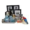 Image 1 : Mosaic Bath Set, Framed Art & Assorted Home Décor