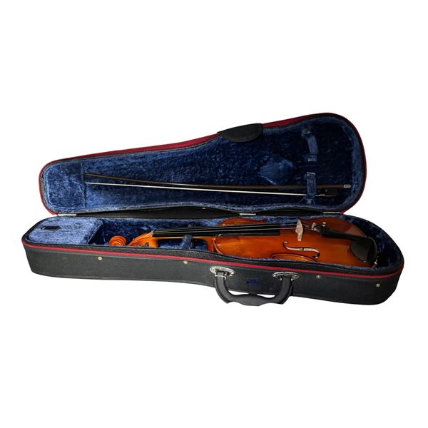 Violin with Bow in Hard Case