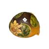 Image 1 : Roseville Brown Water Lily Hanging Planter