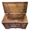 Image 1 : Antique Floral Wood Chest (43x21x26)