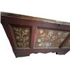 Image 2 : Antique Floral Wood Chest (43x21x26)