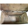 Image 3 : Antique Floral Wood Chest (43x21x26)