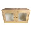 Image 1 : Blonde Wood Cabinet (17x12x30)