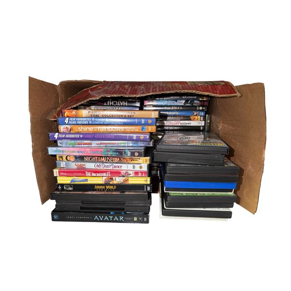 Assorted DVD Movie Lot (Family, Comedy & Action Titles)