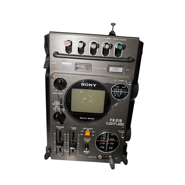 Sony FX-310 TV-FM/AM Radio Cassette Recorder
