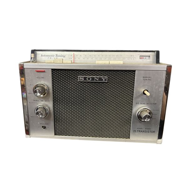 Vintage Sony 15 Transistor FM/AM Radio