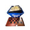 Image 1 : Assorted Pillar Candles & Wooden Chess Board