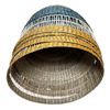 Image 1 : Group of 4 Woven Wicker Beehive-Style Baskets