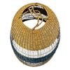 Image 3 : Group of 4 Woven Wicker Beehive-Style Baskets
