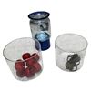 Image 1 : Glass Vases, Jar & Beaded Votive Holders