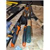 Image 2 : Group of Various Tools - Pruning Saws, Loppers & Fiskars Weeders