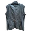 Image 2 : Vintage Men's Black Leather Vest Jacket (Size 48)