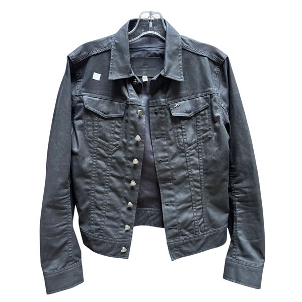 J.Lindeberg Black Denim Jacket (Size S)