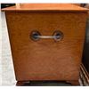 Image 2 : Brown Wood Storage Chest, H20" x W32" x D18"