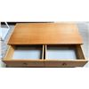 Image 3 : Wood Shelf 2-Drawer (Made in Sweden), H12" x W39" x D17.5