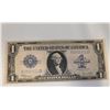 Image 2 : US Series 1923 One Dollar Blue Seal Bank Note (Silver Certificate) Signed by Speelman and White -  S
