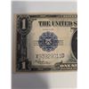 Image 5 : US Series 1923 One Dollar Blue Seal Bank Note (Silver Certificate) Signed by Speelman and White -  S